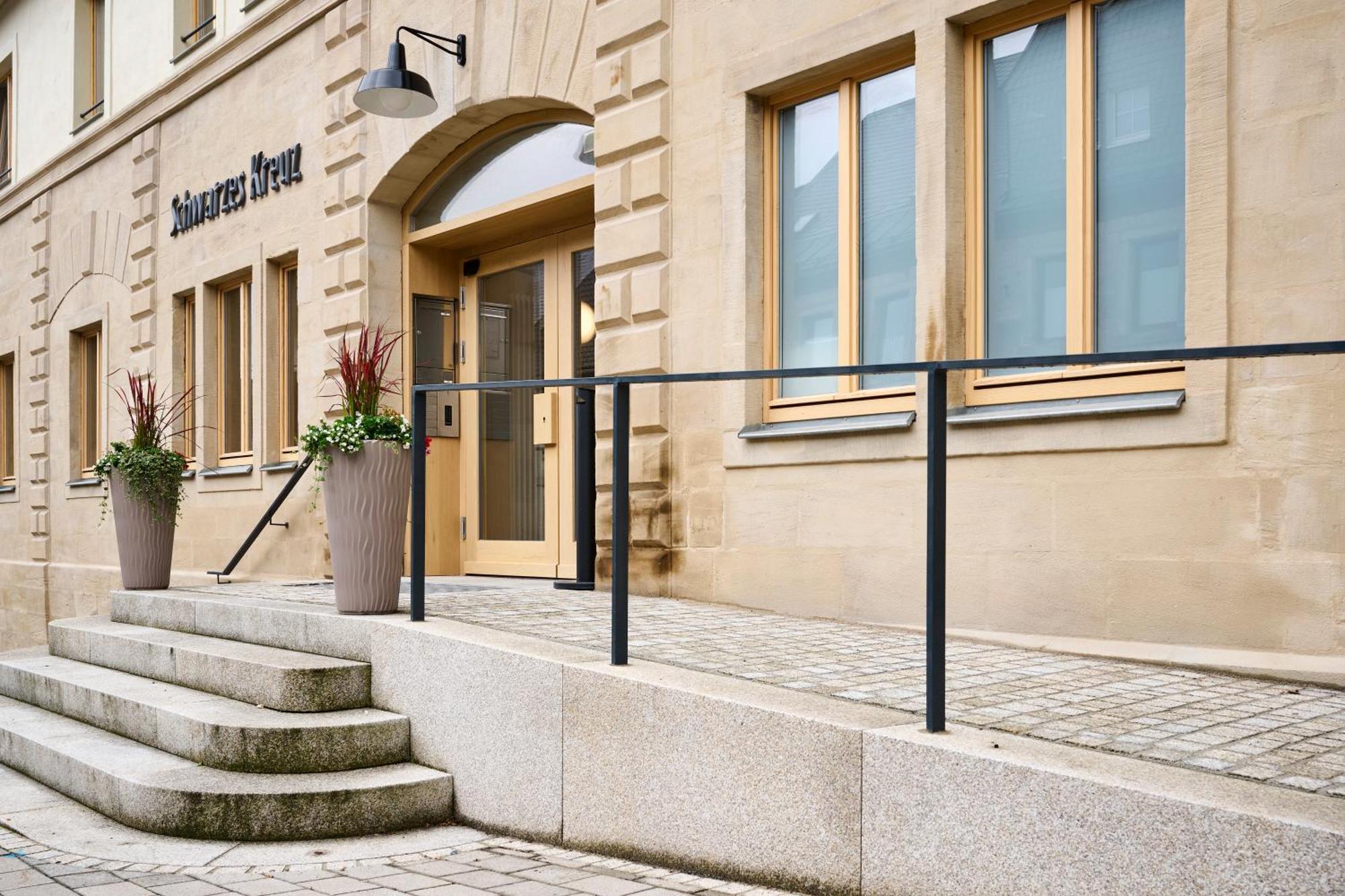Schwarzes Kreuz Gasthaus Pension Teuschnitz Экстерьер фото