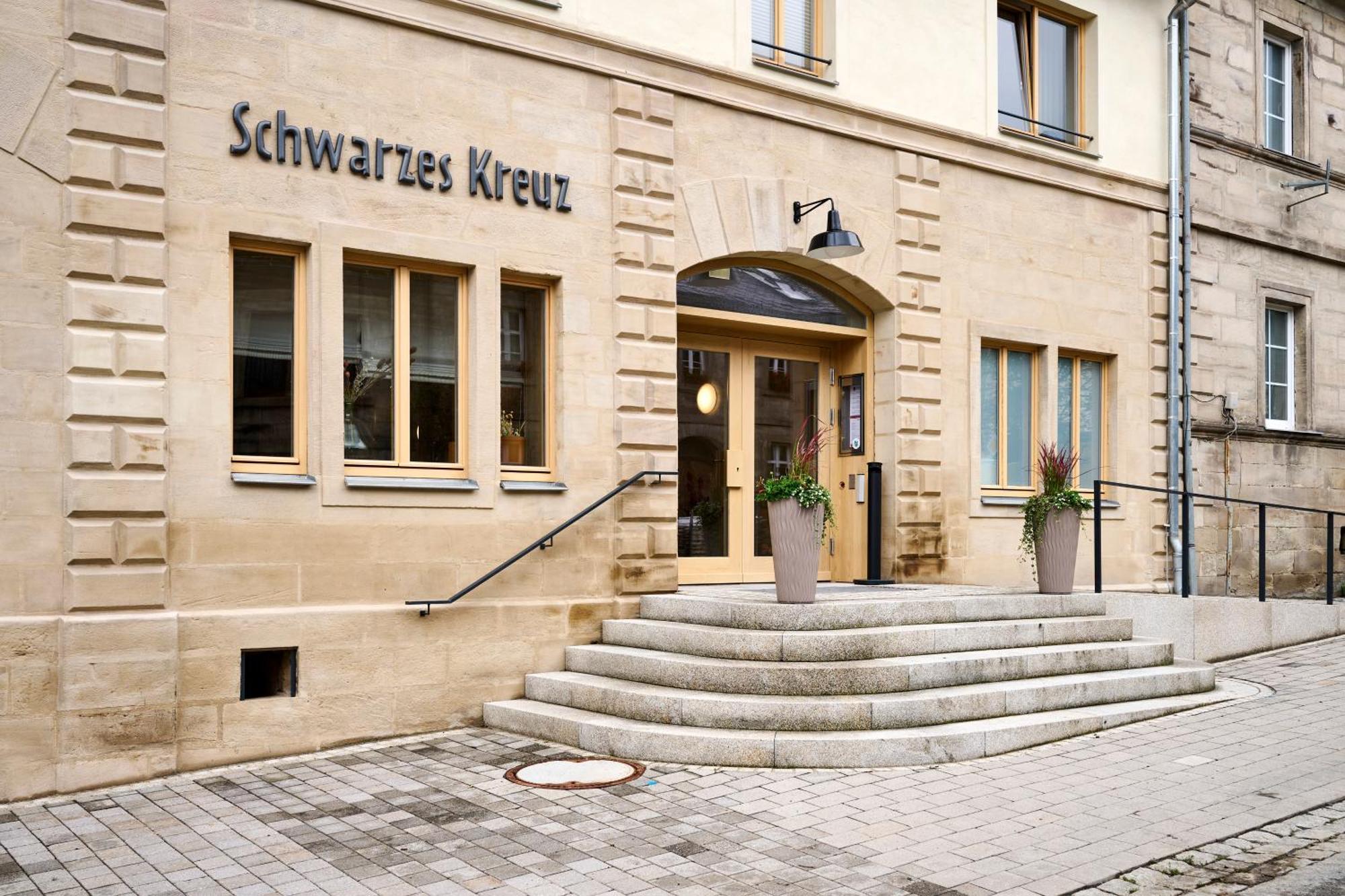 Schwarzes Kreuz Gasthaus Pension Teuschnitz Экстерьер фото